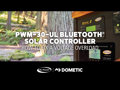 Go Power! GP-PWM-30-UL Overvoltage Diagnostics: High-Bus Flashing Faults & Microprocessor Resets