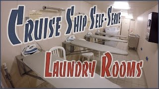 Cruise Ship Self Serve Laundry Rooms