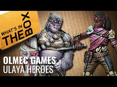 Unboxing: Ulaya Chronicles - Hero Miniatures | Olmec Games