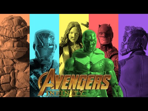 AVENGERS: INFINITY - STOP MOTION MOVIE 4K
