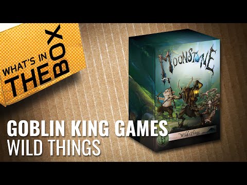 Unboxing: Moonstone - The Wild Things | Goblin King Games