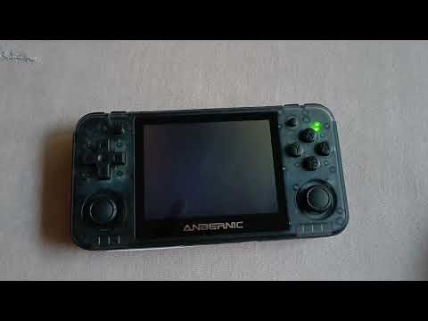 anbernic rg350p display stays black