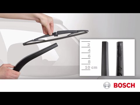 Rear Slide Pinch Connection - How to Install Bosch Spectrum DirectFit Rear Wiper Blades