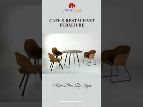 Restaurant teak wood chair with cushion