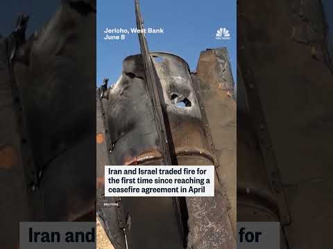 Iranian missile lands in the West Bank