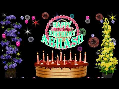 ABHASH HAPPY BIRTHDAY TO YOU