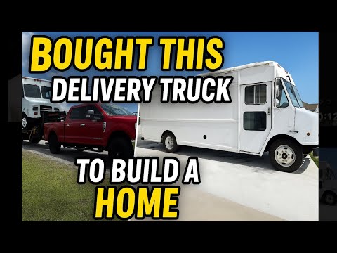 Step Van Truck to Camper Conversion Time Lapse + Subfloor Install
