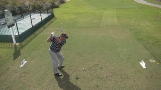 GOLF SWING 2013 - STEVE LOWERY DRIVER - ELEVATED DOWN THE LINE & SLOW MOTION - HQ 1080p HD GOLF SWING 2013 - STEVE LOWERY DRIVER - ELEVATED DOWN THE LINE & SLOW MOTION - HQ 1080p HD