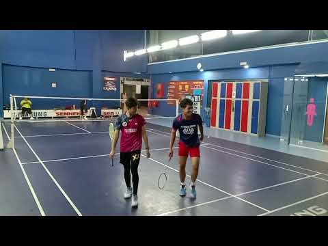Badminton MuhibbahTeam Men's Double Sparring - Irfan / Azim Vs Bilal / Shahrizal