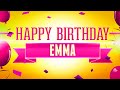 Happy Birthday Emma