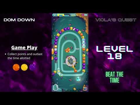 Viola's Quest 🟣🟠🔴 / Level 18 / Dom Down