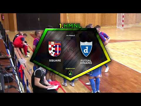SQUARE vs FUTSAL DIONAMO 3:1 (prva utakmica, četvrtfinale, 1. HMNL 21/22)