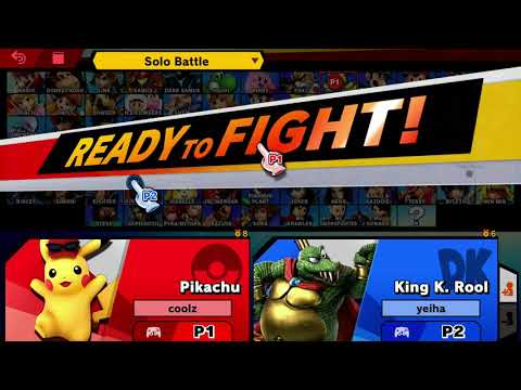LoL#53 LR2 Coolz (Pikachu) vs Yeiha (King K Rool)