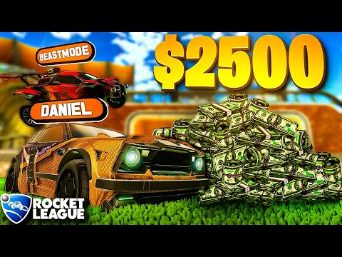$2500 2s TOURNAMENT VS SSG DANIEL & V1 BEASTMODE | Rocket League