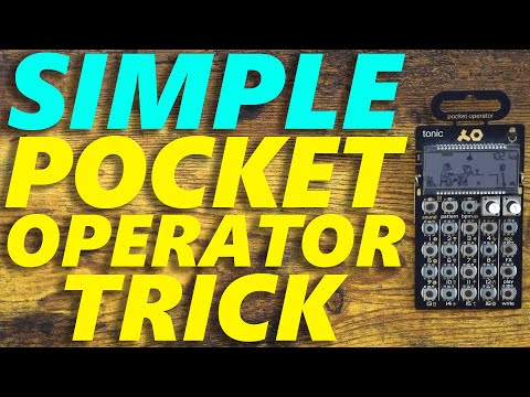 One Simple Pocket Operator Trick to Make More Interesting Patterns