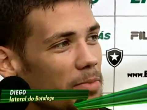 GLOBO ESPORTE 13/11/09: Diego o ''Jean Claude Van Damme'' do Botafogo