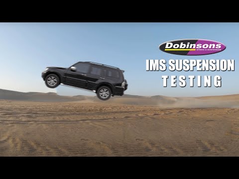 DOBINSONS IMS SUSPENSION TEST ON MITSUBISHI PAJERO