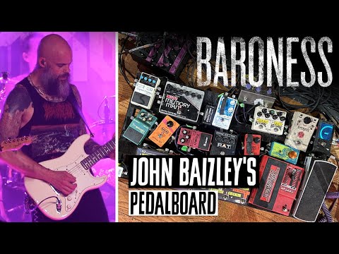 Baroness Guitarist John Baizley's Pedalboard for Stone 2024 Tour — Premier Guitar