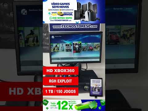 HD XBOX360 RGH EXLOIT 1TB MAURO TORRES de SERRA NEGRA, SÃO PAULO