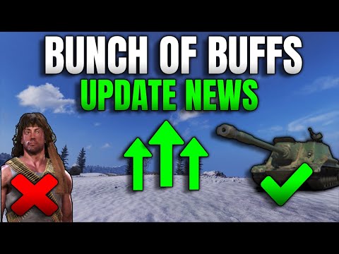 Big BUFFS Update! World of Tanks Console Update News - Wot Console