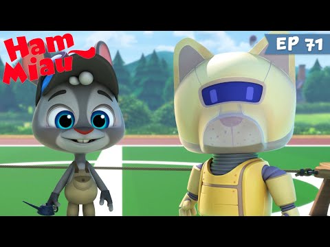 Ham Miau 🐶 Falsul Robot 🐱 Desene animate cu roboti | HeyKids