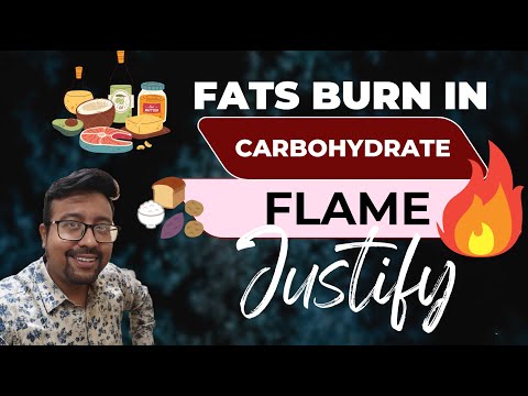 Fats burn in the Flame of Carbohydrates - Justify Biochemically!