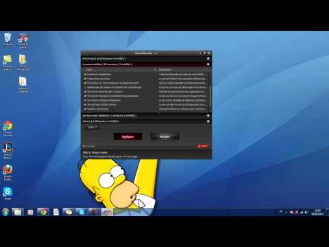 comment regler game booster