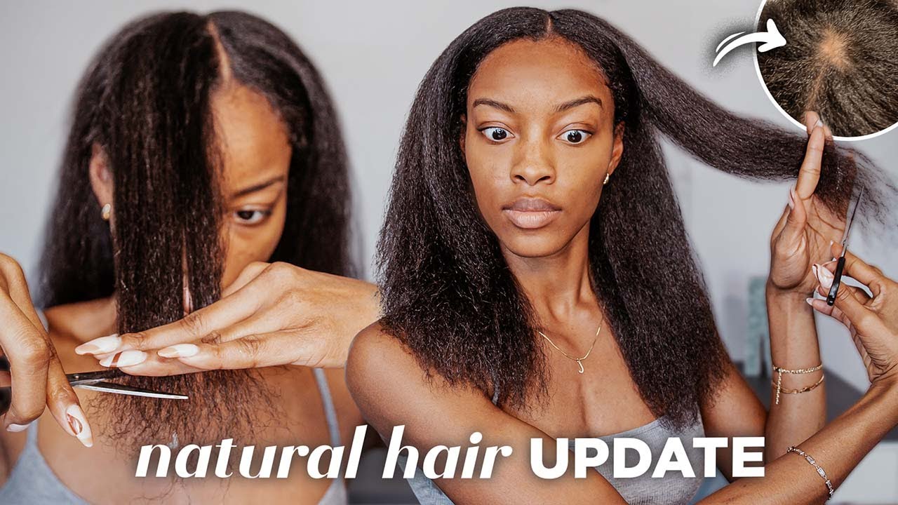 Y’ALL I GOT A BALD SPOT… #NATURALHAIRUPDATE