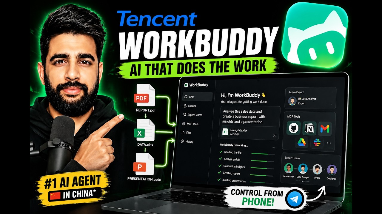 Workbuddy Tencent Ai Agent That Does Everything