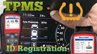Nissan TPMS ID Registration