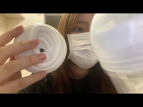 [ASMR]　ぬるぬるろーしょん耳マッサージ　Ear massage with lotion