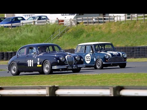 Pre-66 Mini SLIDES Around MALLORY PARK // PART 1 // CMMC ECUIRE CLASSIC // 21/05/23