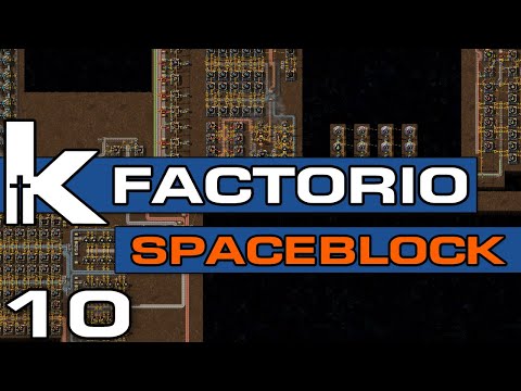 Factorio Spaceblock - Ep 10 | Oil on the Way to Blue | Modded Factorio 0.18
