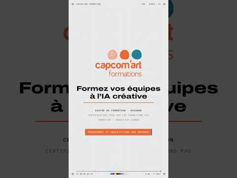 Capcom'Art Formations - Les outils génératifs de l'IA