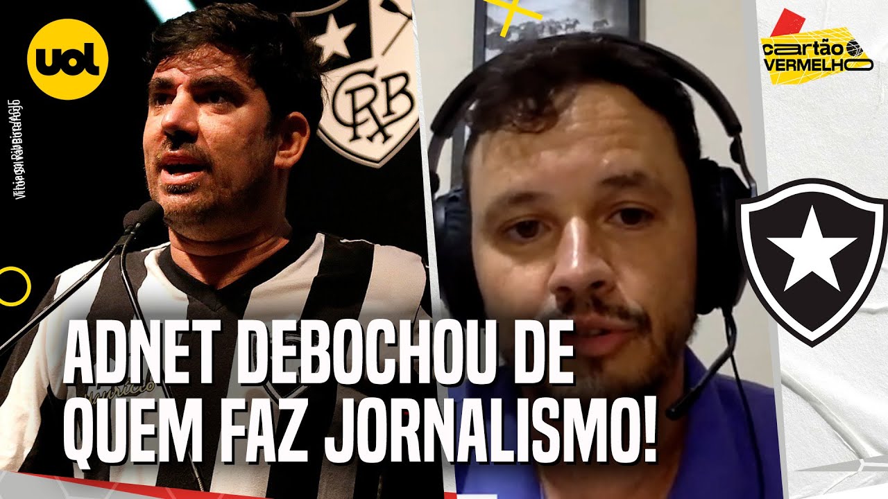 MARCELO ADNET DEBOCHOU DE QUEM FAZ JORNALISMO! FEZ EXATAMENTE O QUE CRITICAVA, DIZ RODRIGO MATTOS