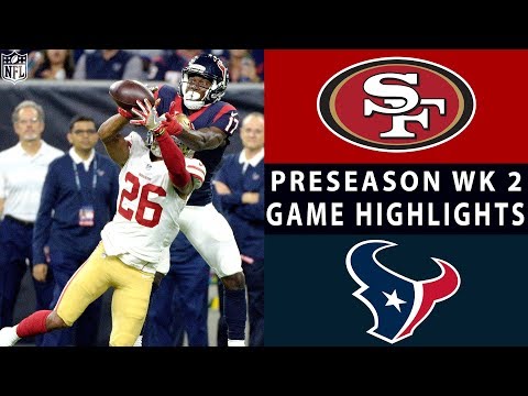 49ers vs. Texans Highlights | NFL 2018 Preseason Week 2
