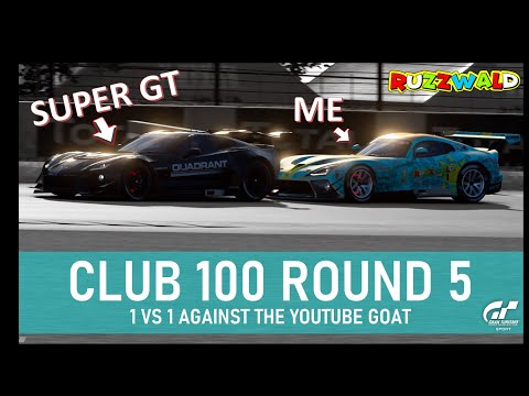 Club 100 GT Sport League Round 4 (1vs1 against @Super_GT )
