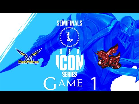 Flash Wolves vs AHQ E-sports Club [Game 1 BO5] Semi Finals | SEA Icon Series Taiwan