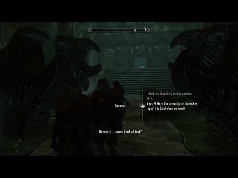 Serana dialogue add on: Ustegrav Anticlimax featuring Inigo & Lucien