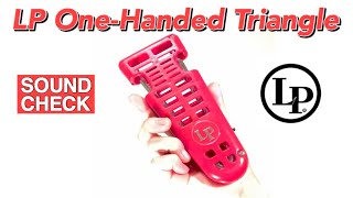 Video thumbnail for 【SOUND CHECK】LP 311H One-Handed Triangle / LP【TRIANGLE】 by TAKAFUMI PERCUSSION CHANNEL