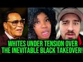 White People Unable To Hide Their Fear For Blacks