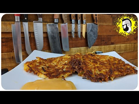 Reibekuchen selber machen (REZEPT + GEHEIMZUTAT) vegetarisch und vegan | Pommes Män