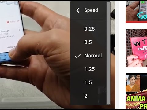 Youtube Slow Motion