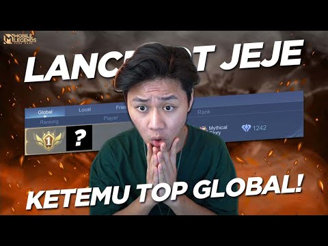 LANCELOT JEJE KETEMU PENJOKI KERAS TOP GLOBAL GREGGY DIBIKIN COKLAT! - Mobile Legends