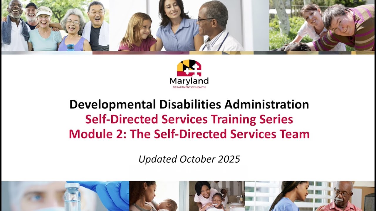 Module 2: the Self-Directed Services Team