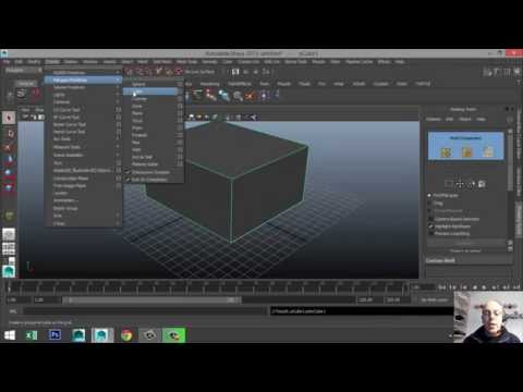 Maya 2015 tutorial : The Multicut tool in the modeling toolkit