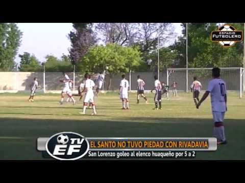 LAF - 8° FECHA - 2 RONDA - SAN LORENZO 5 RIVADAVIA 2