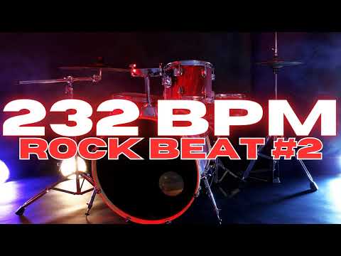 232 BPM - Rock Drum Beat - Loop 2
