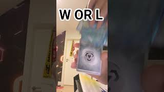 W OR L#pokemonchannel #pokemonnintendo #pokemontcg #pokemoncards #pokemon #myteamforscarletandviolet