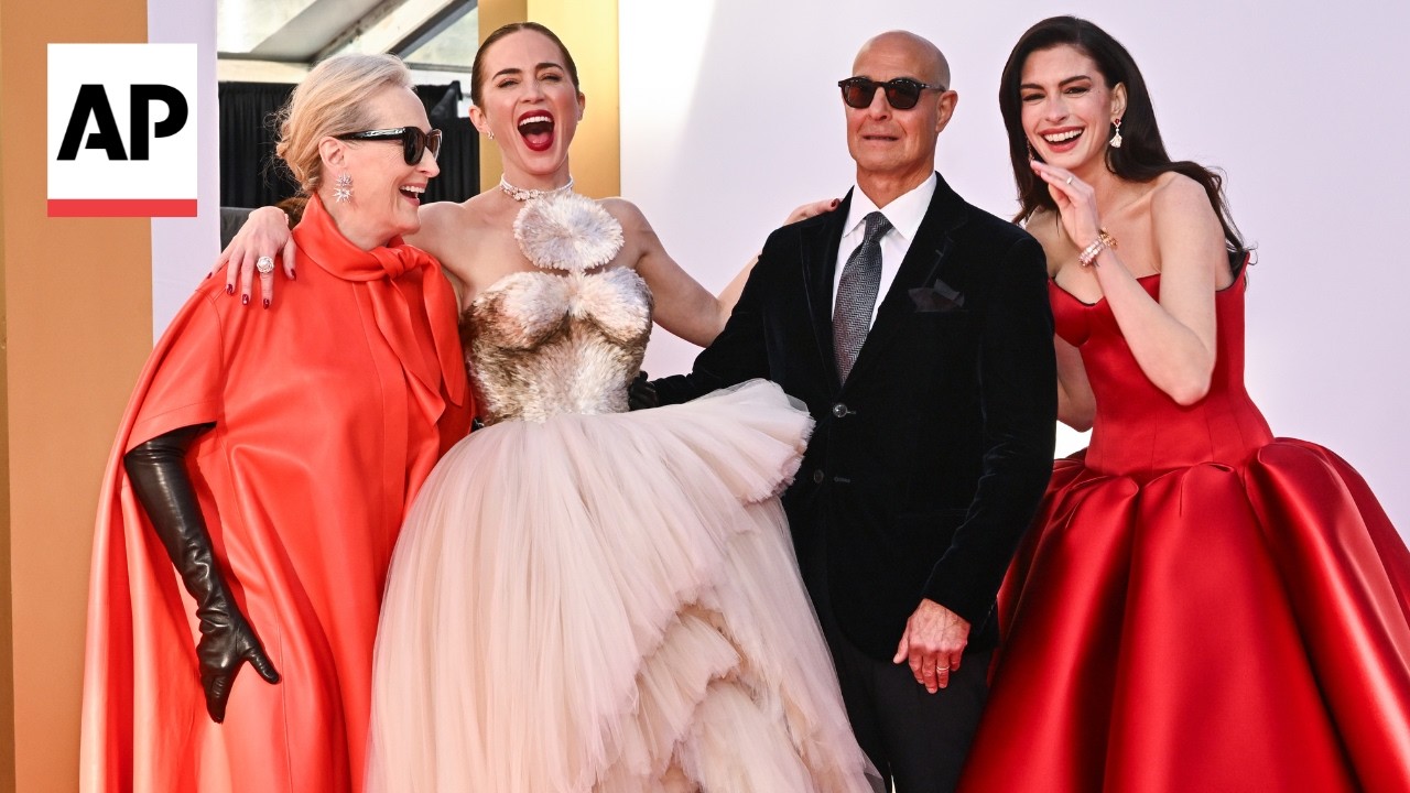 Video | Meryl Streep says Miranda 'taught me how to boss my family around, quietly'